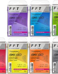 Skigo FFT Glider Parafffin 60 g Glidvalla, RED