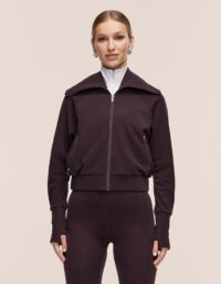 Casall Warm Training Jacket - Dark Cherry Moon