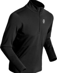 Dahlie Half Zip Pace M Mellanlager Tröja Black, L