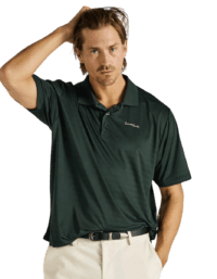 Local Rule Local Rule Tech Polo - Forest Green