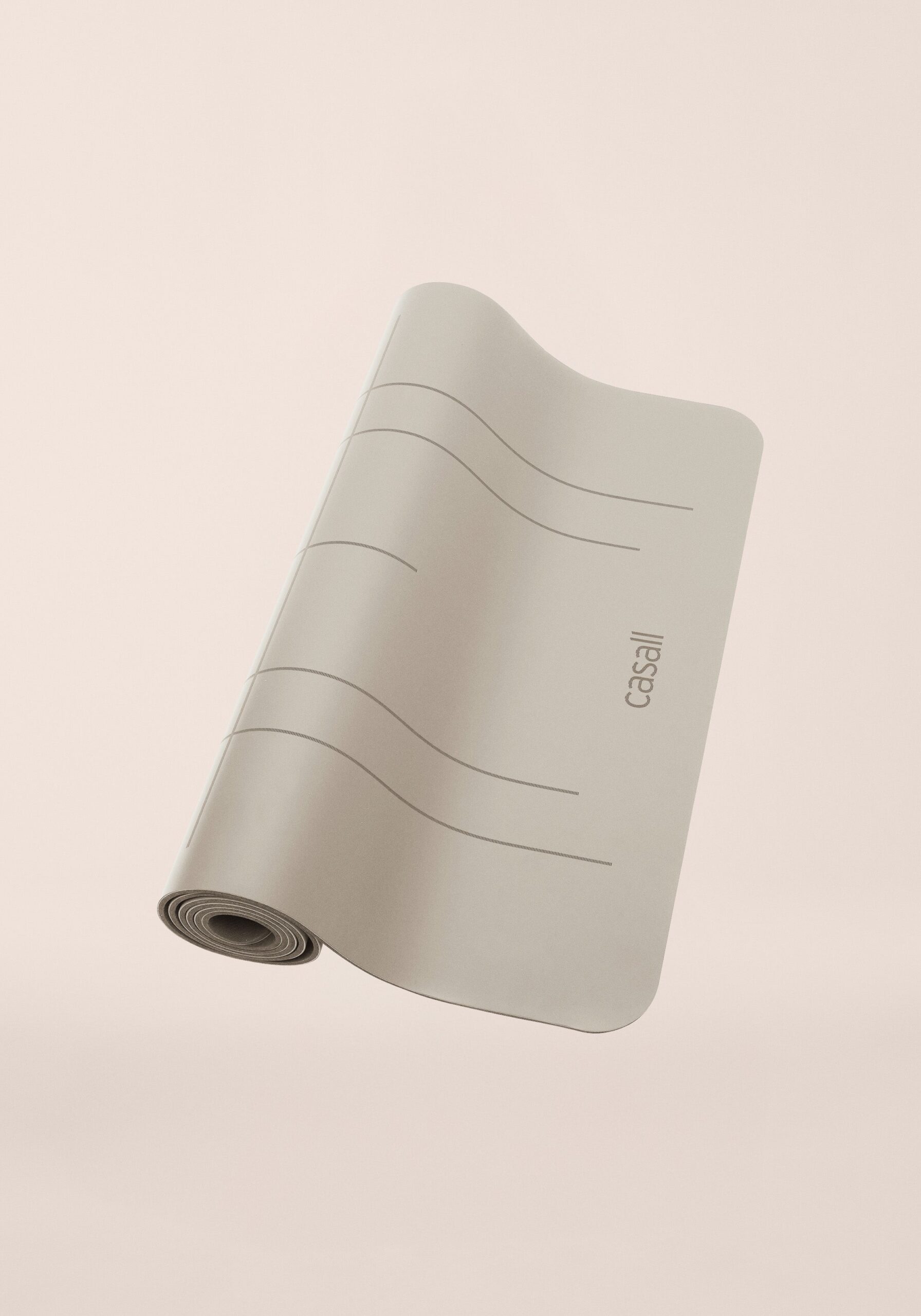 Casall Yoga Mat Grip & Cushion III 5mm - Light Cashmere