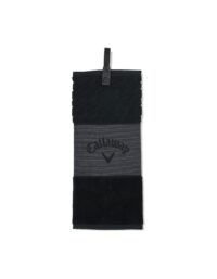 Callaway Trifold Towel - Black