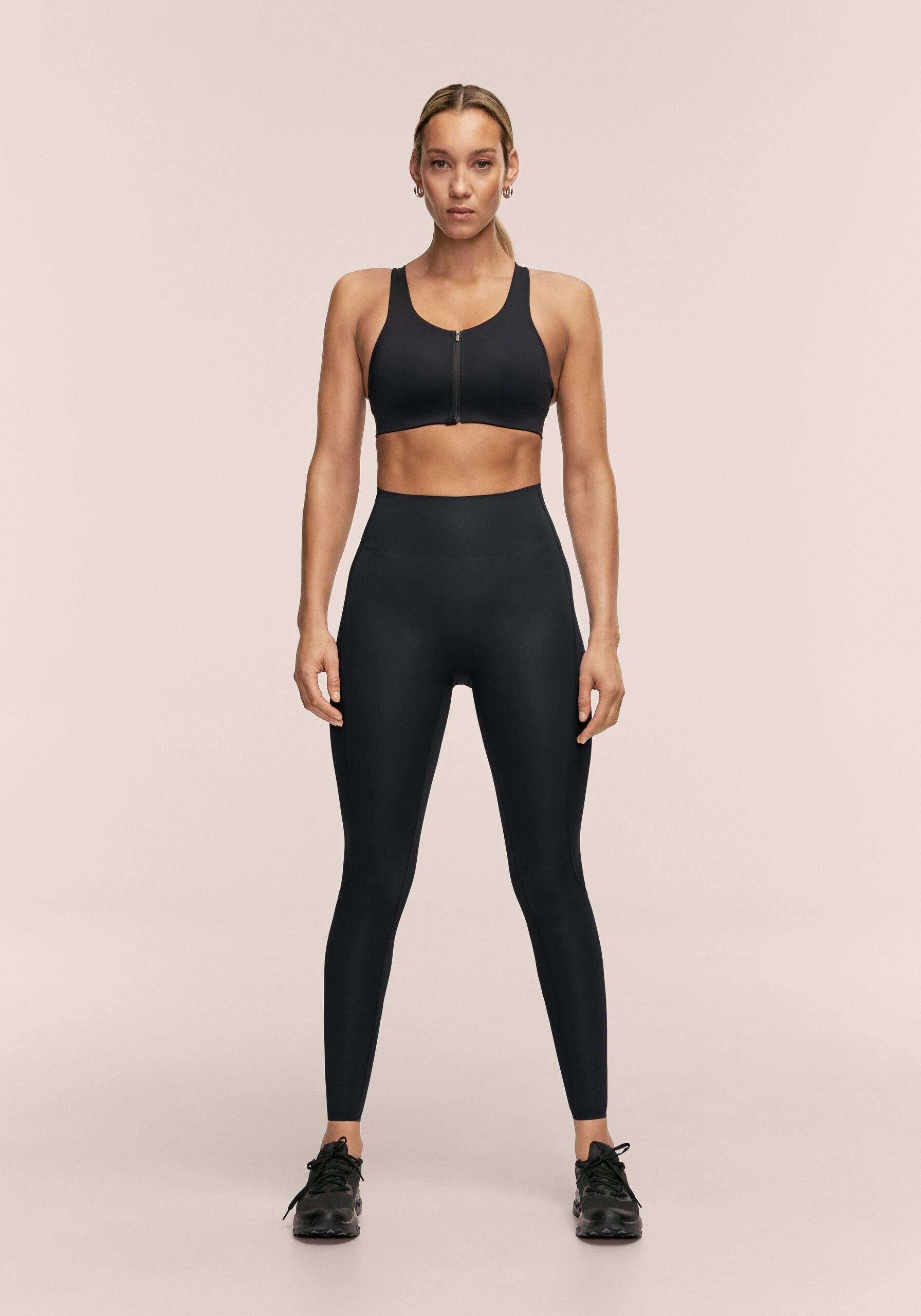 Casall Silhouette High Waist Tights - Black