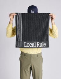 Local Rule Gym Towel - Black