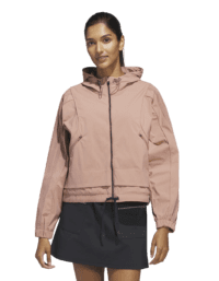 Adidas Golf Adidas Golf Beyond Full-Zip Hooded Jacka - Warm Clay