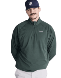 Local Rule Local Rule Midlayer Q-zip - Forest Green