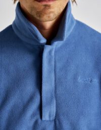 Local Rule Q-zip Fleece Sweatshirt - Light Blue - 2XL