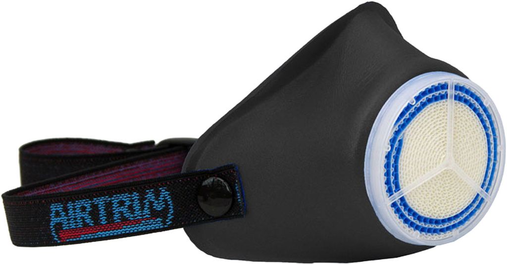 Airtrim Värmeväxlare Race Andningsmask Black