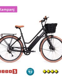 Lifebike C-mute Uni G12 8 Vxl Svart Elcykel  Klassisk 2025