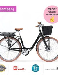 Lifebike Classic G12 3vxl - Svart - Fotbroms Elcykel  Klassisk