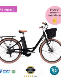 Lifebike Comfort G12 7 Vxl Svart Elcykel  Klassisk 2025