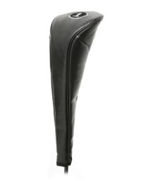 No Logo Headcover för Driver och Fairwaywoods-Svart-#X