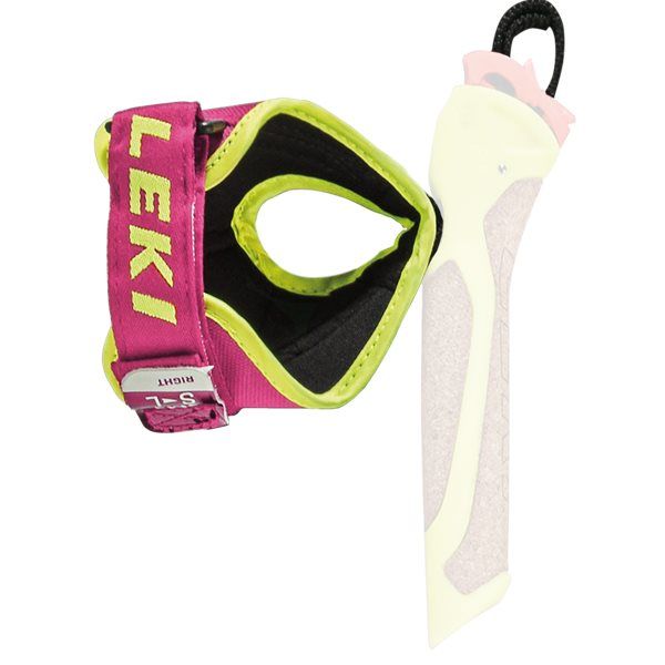 Leki Fix FRT Strap Pink Stavremmar, M/L/XL