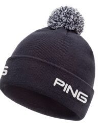 Ping Cresting Knit Beanie - Navy