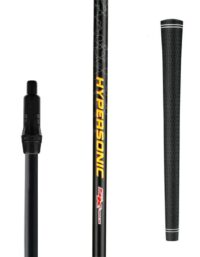 Hybridskaft för Ping G410 Hybrid - #6 Grafit Stiff Flex (Golfskaft) - Inkl. Adapter, skaft, grepp