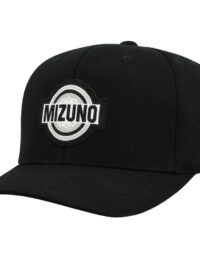 Mizuno Patch Snapback Cap - Black