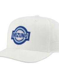 Mizuno Patch Snapback Cap - White