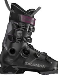 Salomon S/Pro Supra Boa 100 Black/Dark Grey Met./Burgundy Met. Black/Dark Grey Met./Burgundy Met. 31/31.5