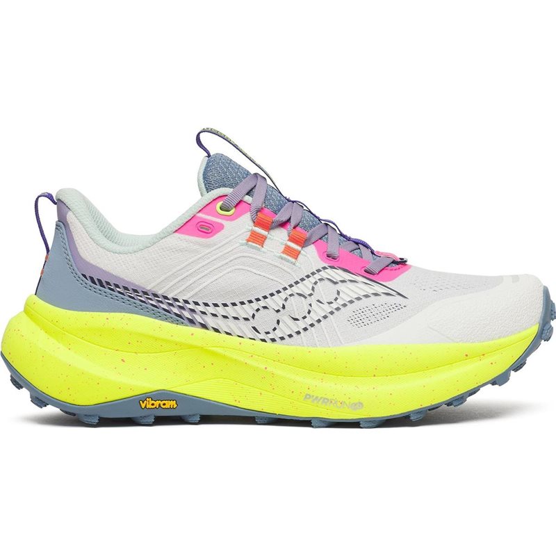 Saucony Xodus Ultra 4 Dam White/Citron White/Citron 37