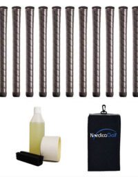 Winn Excel Soft Midsize Black Greppkit - 13 grepp, klämma, vätska, tejp, handduk