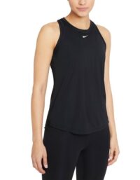 Nike Dri-FIT One Tank Black Women (Storlek kläder: XL)