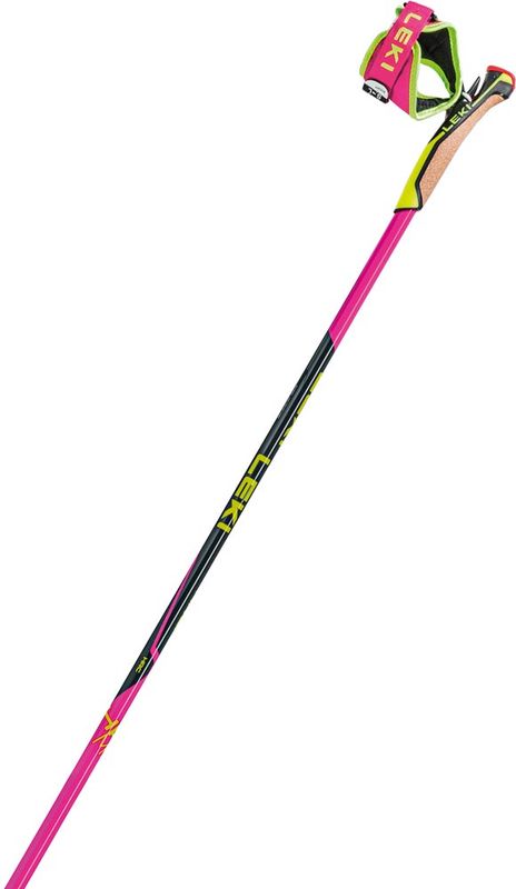 Leki HRC Max Pink Rålängd Längdskidstavar, 180 CM