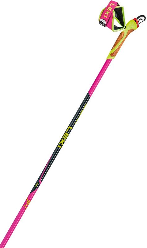 Leki HRC Max FRT Pink Rålängd Längdskidstavar, 180 CM
