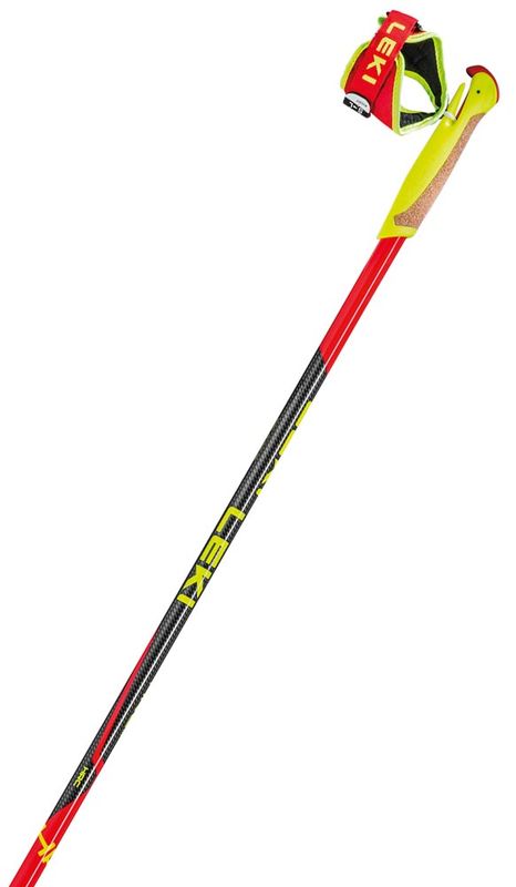 Leki HRC Junior Red Längdskidstavar, 135 CM