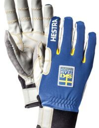Hestra Ergo Grip Windstopper Race 5-finger Längdskidhandskar Royalblå, 6