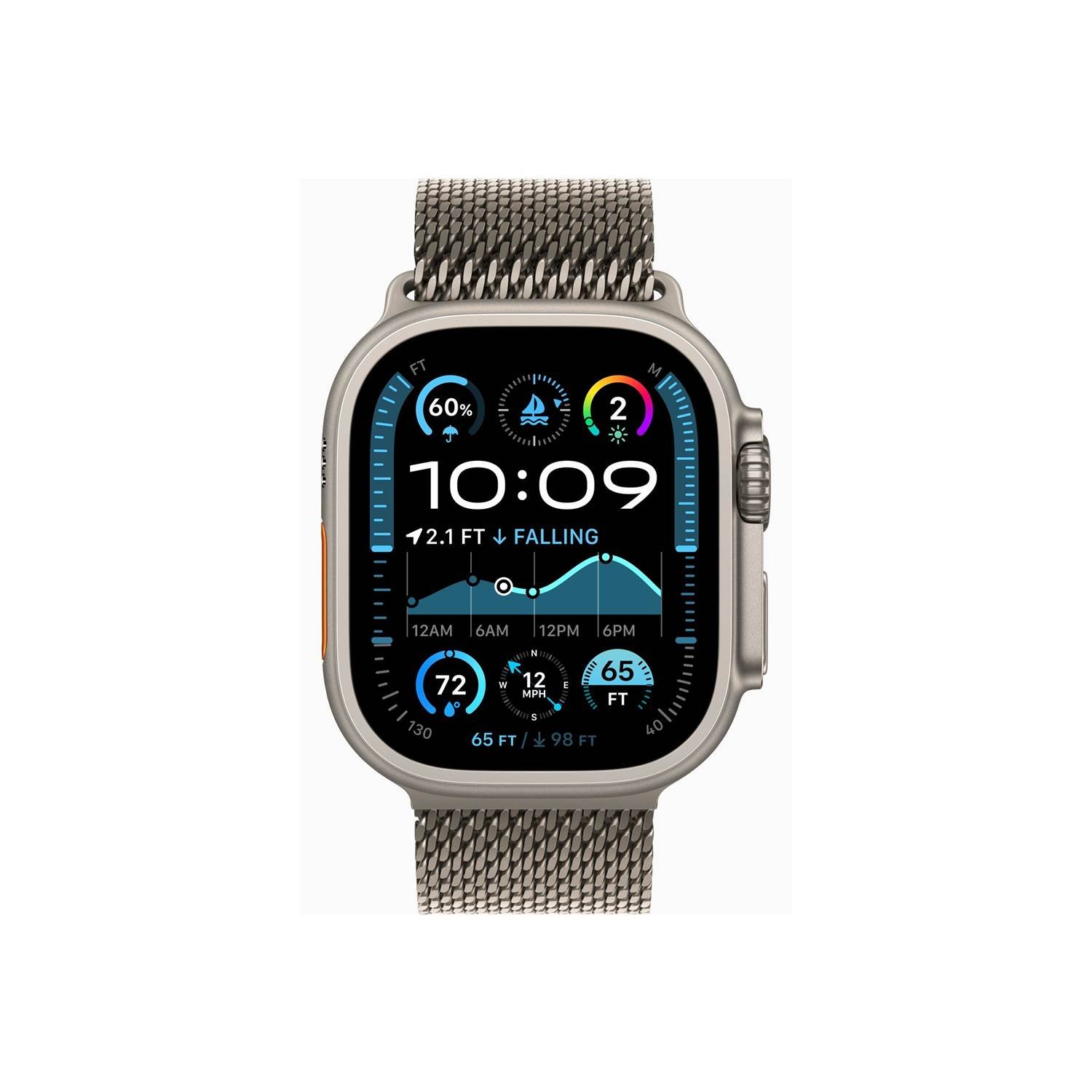 Apple Watch Ultra 2 GPS + Cellular 49mm Natural Titanium Case