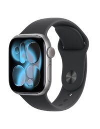 Apple Watch S11 GPS+Cell 42mm Space Grey Aluminium Black Sport Band S/M