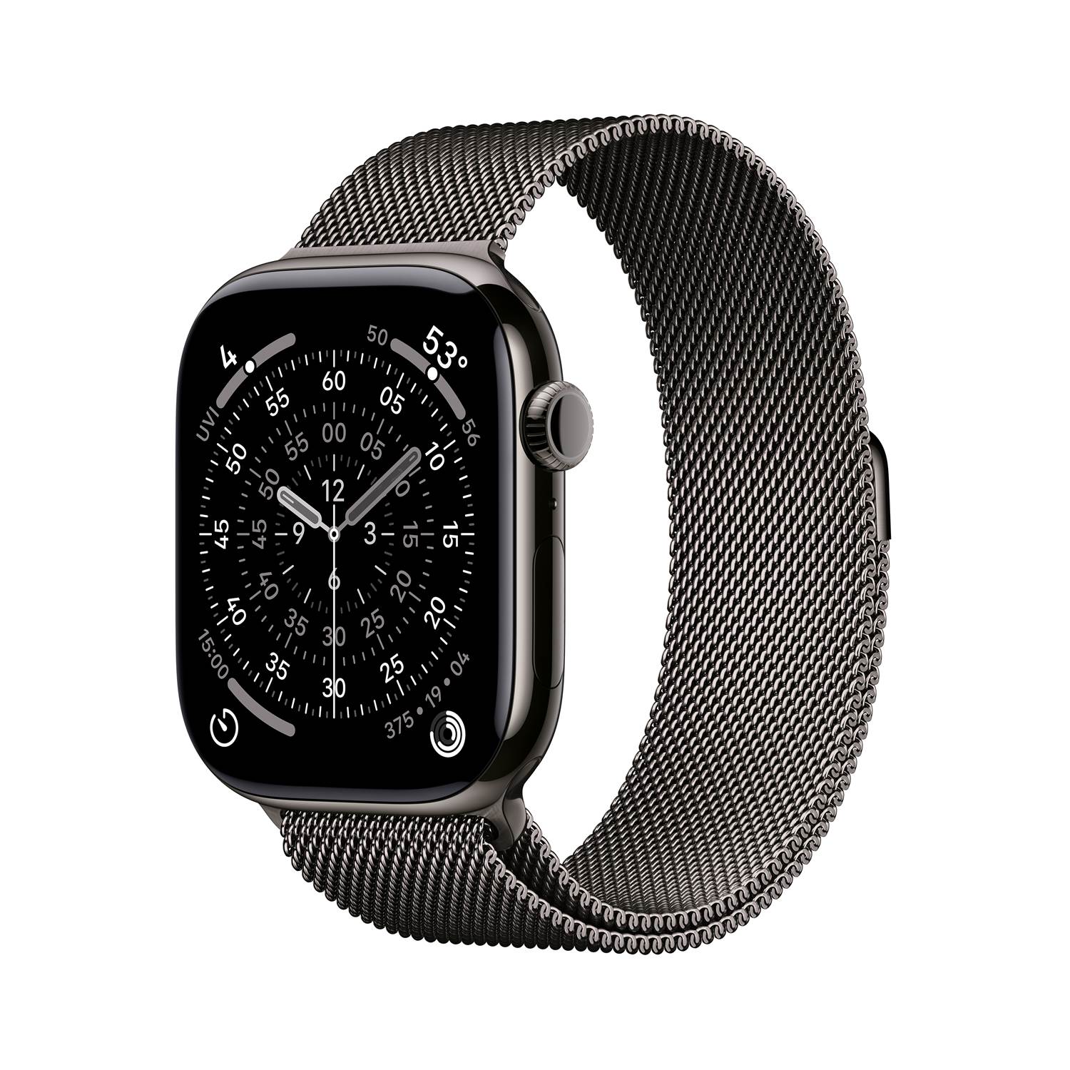 Apple Watch S11 GPS+Cell 46mm Slate Titanium Slate Milanese Loop - M/L