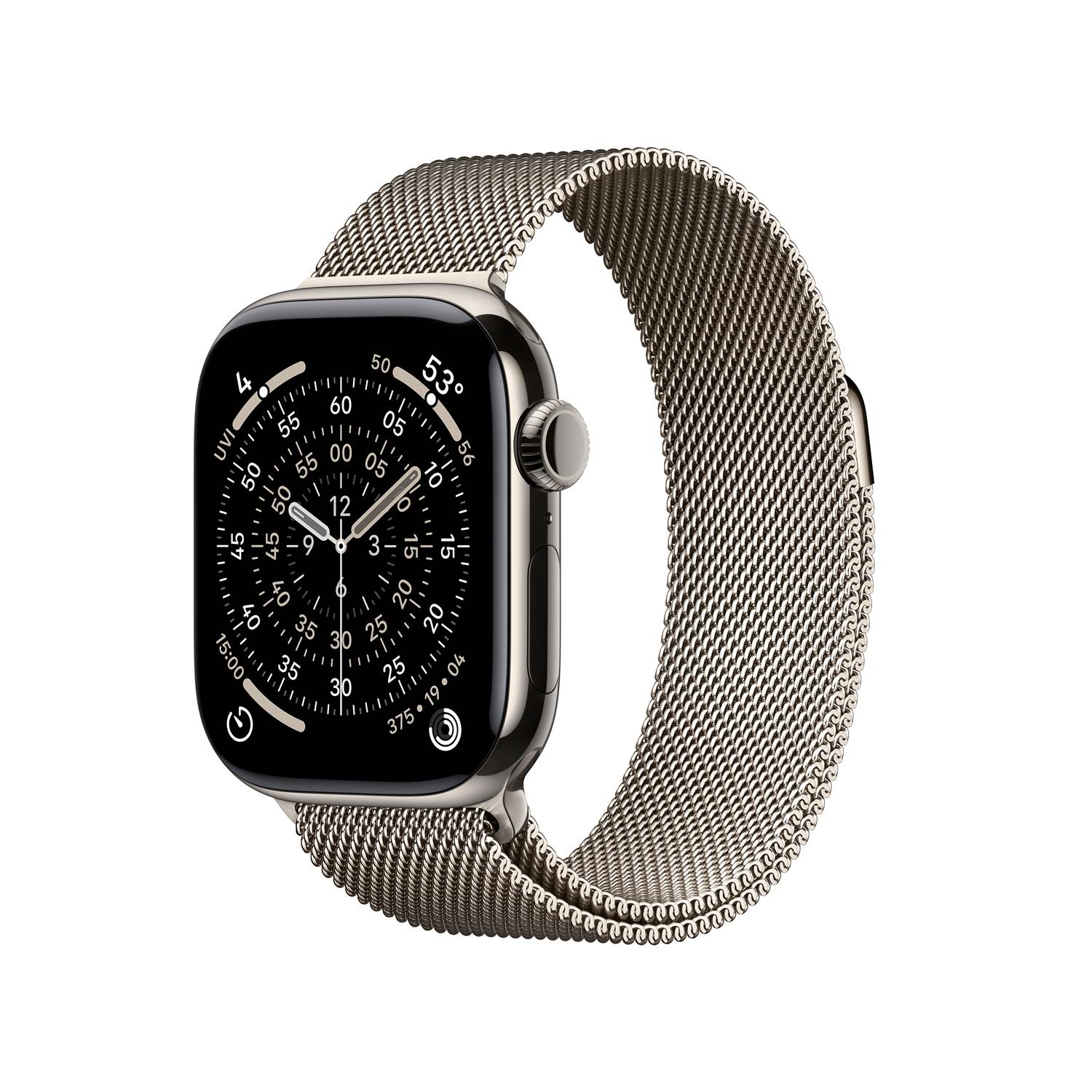Apple Watch S11 GPS+Cell 42mm Natural Titanium Natural Milanese Loop