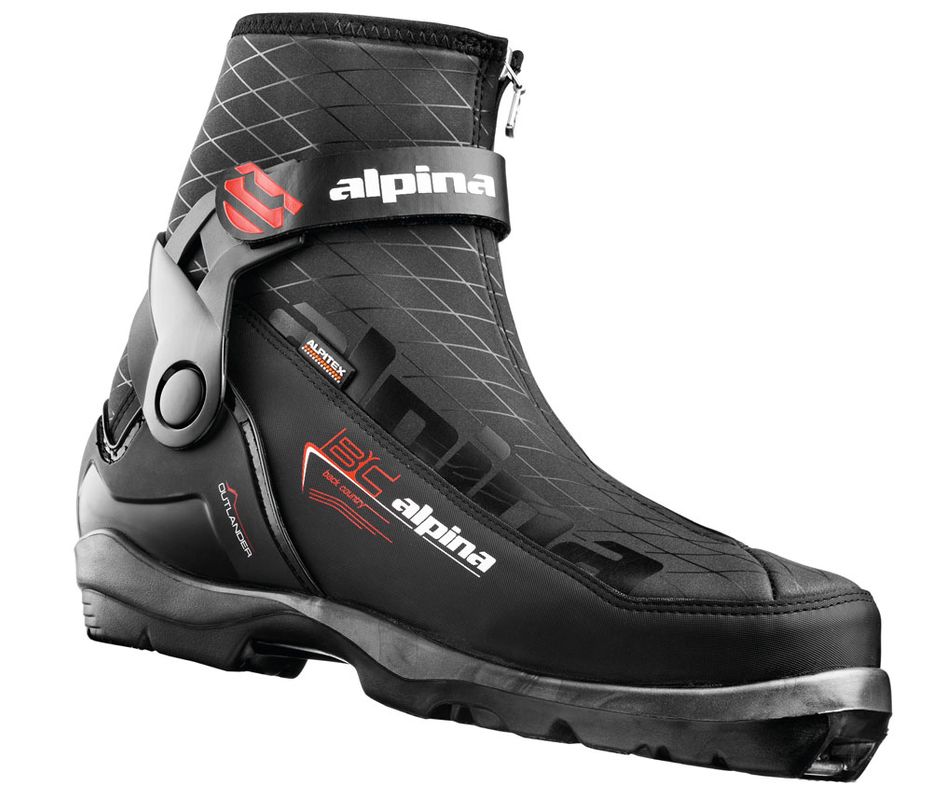 Alpina Outlander Turpjäxor Black/Orange, EU 47