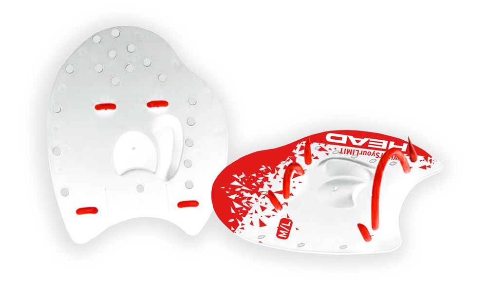 Head Flat Paddles Tillbehör White, L/XL