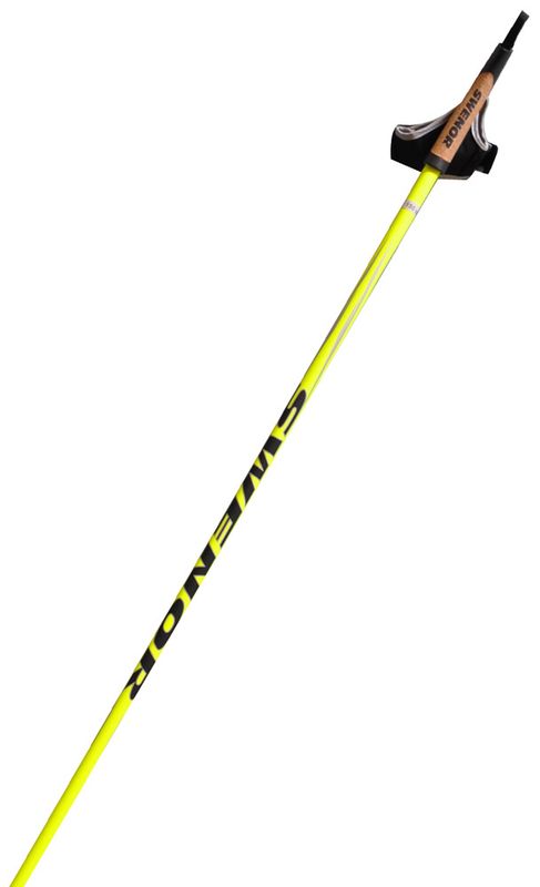 Swenor Carbon 100 Visible Längdskidstavar, 170 CM
