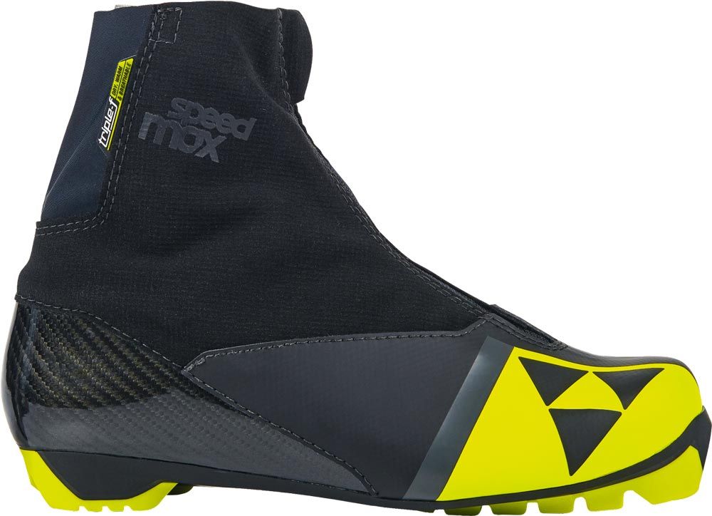 Fischer Speedmax Junior Classic Längdpjäxor Black/Yellow, EU 40