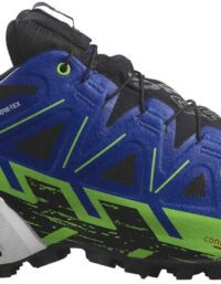 Salomon Spikecross 6 GTX U Trailskor Black/Surf The Web, UK 5