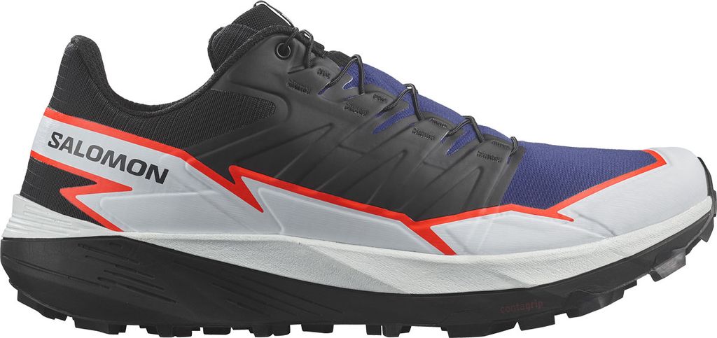 Salomon Thundercross M Trailskor Surf The Web/Black/Neon Flame, UK 7