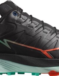 Salomon Thundercross M Trailskor Black/Cherry Tomato/Electric Green, UK 11