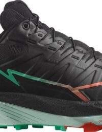Salomon Thundercross W Trailskor Black/Cherry Tomato/Electric Green, UK 4