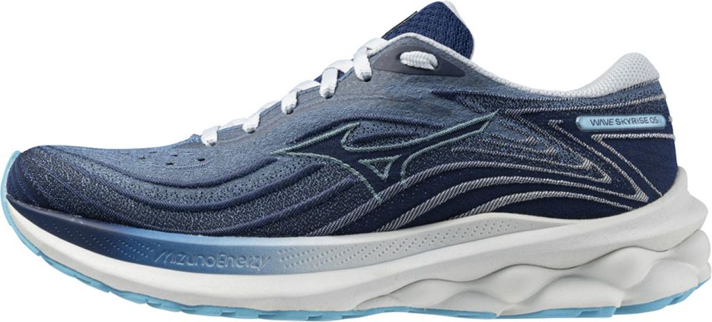 Mizuno Wave Skyrise 5 W Löparskor Parisian Blue/River Blue, UK 5