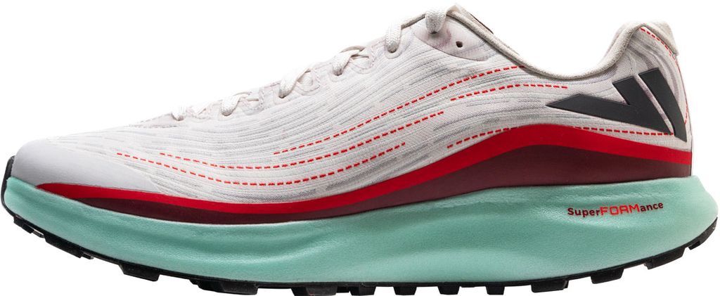 VJ Lightspeed Trailskor White/Red, UK 13