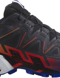 Salomon Speedcross 6 GTX U Trailskor Black/Surf The Web/Safety Yellow, UK 4