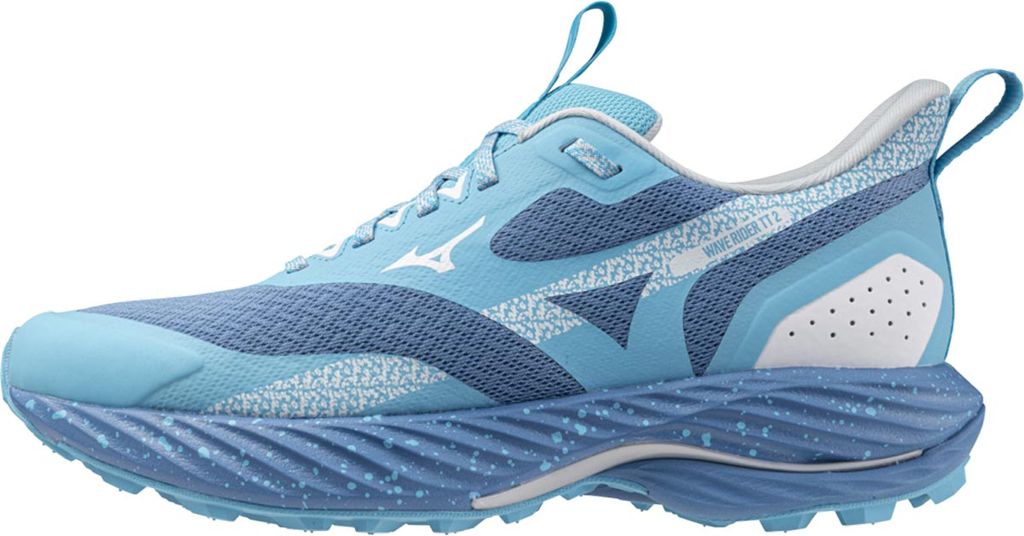 Mizuno Wave Rider TT 2 W Trailskor Parisian Blue/Plein Air, UK 6,5