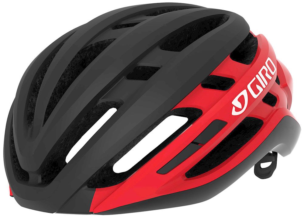 Giro Agilis MIPS Hjälm Black/Bright Red, S