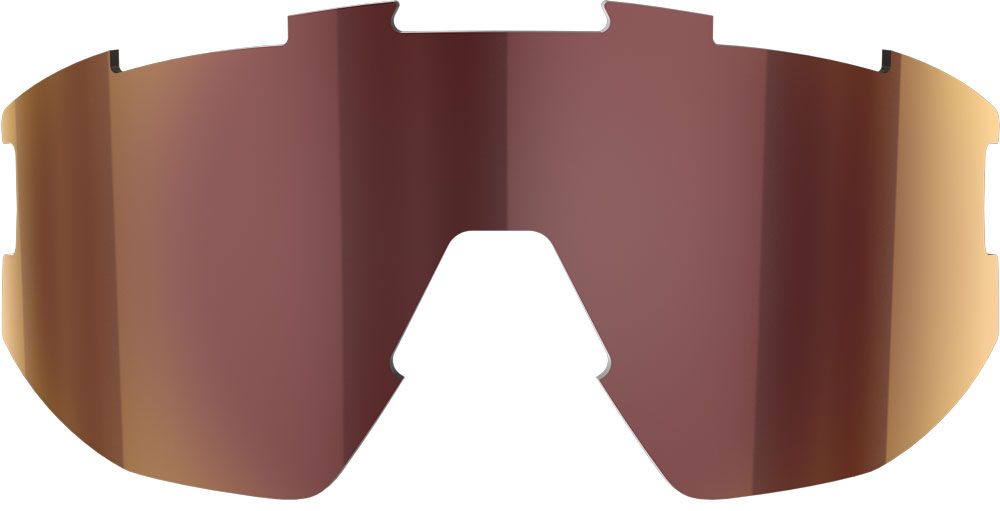 Bliz Lins Fusion/Matrix Glasögon linser Smoke w/ Red Multi