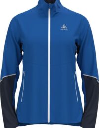 Odlo Jacket Langnes W Längdskidjacka Nautical Blue/Dark Sapphire, XS