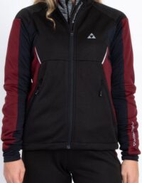 Fischer Vemdalen Pro Jacket W Längdskidjacka Burgundy, XS