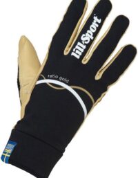 Lillsport Ratio Gold Längdskidhandskar Black, 12